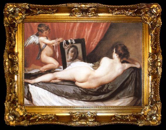 framed  VELAZQUEZ, Diego Rodriguez de Silva y Venus, ta009-2
